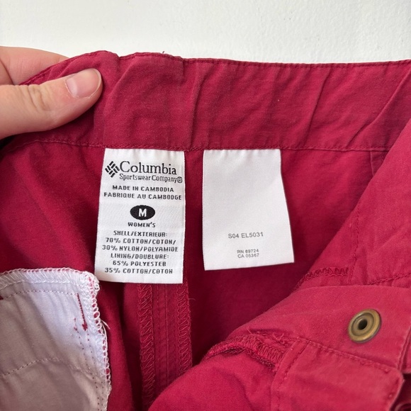 ✨Columbia Vintage Red Belted Skirt - Size M - Picture 4 of 4